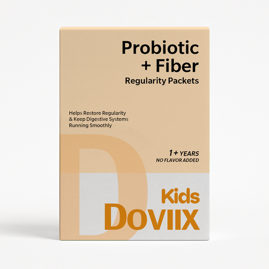 Doviix® Kids Probiotic + Fiber Packets