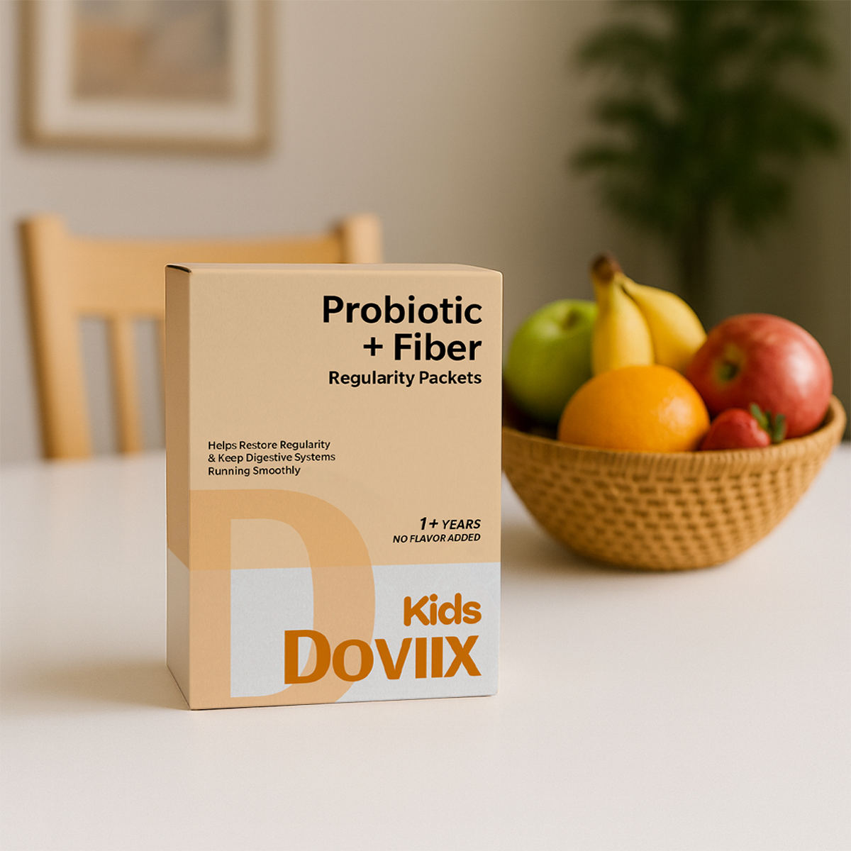 Doviix® Kids Probiotic + Fiber Packets