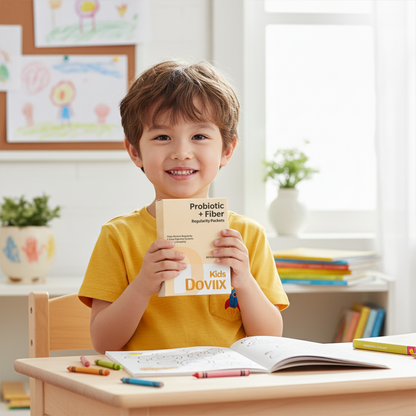 Doviix® Kids Probiotic + Fiber Packets
